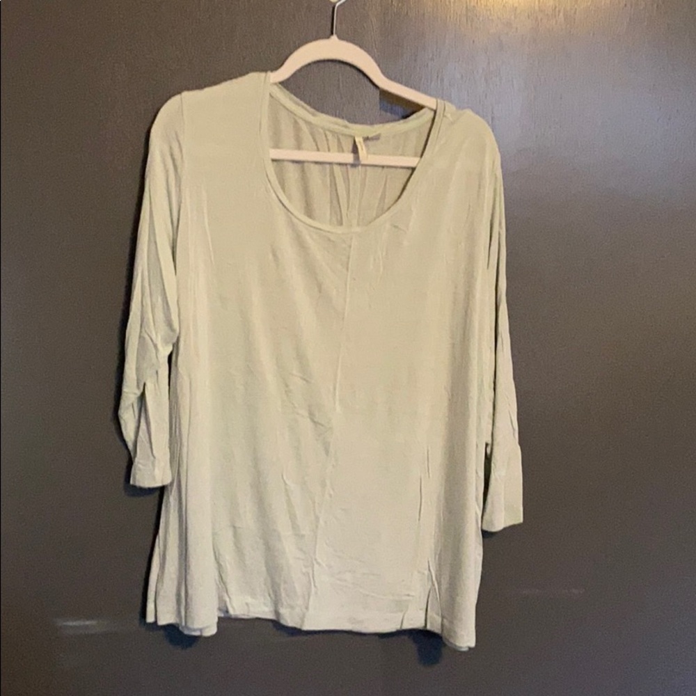 Mint tunic top